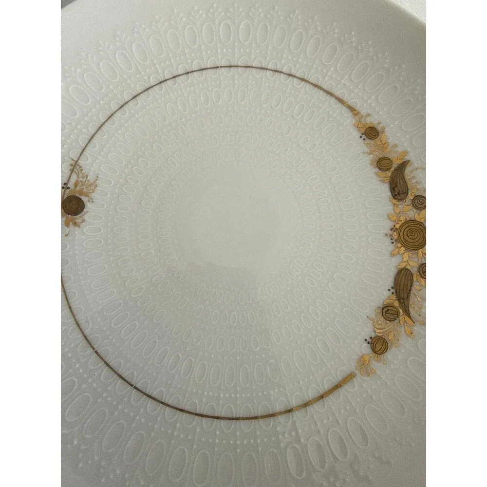 Rosenthal Germany 1940s-1950s Gold Porcelain Dinnerware Set 39Pc